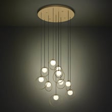 Round Portocolom 10 Light LED Pendant